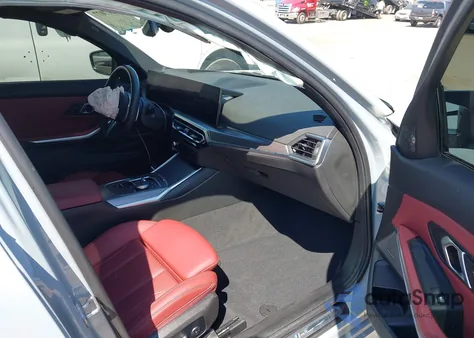 2024 BMW M340I из США, поврежденный, VIN 3MW49FS01R8E40140